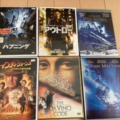 洋画DVDインディジョーンズ・ダ・ヴィンチコード等6枚セット 26