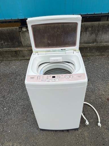 洗濯機 AQUA AQW-KSGP7G(P)【7kg】