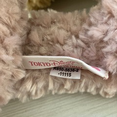 ダッフィー、シェリーメイぬいぐるみの画像