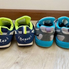 【asics】アシックス　スニーカー　2足セット（16.5cm & 17.0cm）の画像