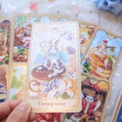 Maruco Art 海外デッキ日本未発売小動物と美食のタロットカードの画像