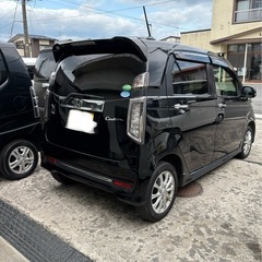 ①平成29年　ホンダ　N-WGNカスタム 4WD ターボ　自動車ブレーキ　オートクルーズ　エンジンスターター　ナビ　テレビ　バックカメラ　ETC 前後ドライブレコーダー　車検令和9年6月の画像