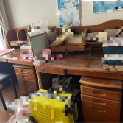 学習机2つありますの画像