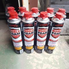 9本　ワールドフォーム　750ml　ピンク　ウレタンフォーム　断...