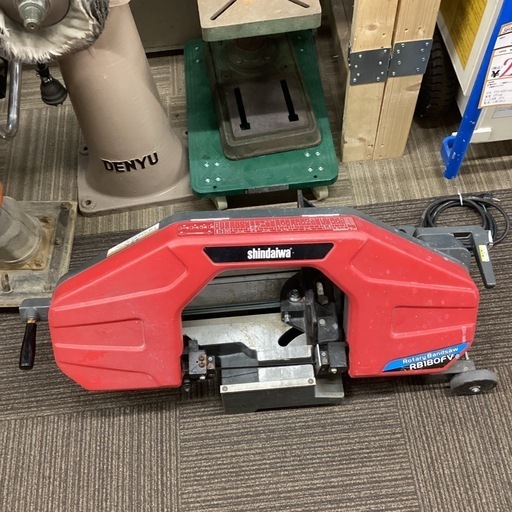 【店頭引取限定】【中古】【現状販売】　新ダイワ  コード式バンドソー　198,000円（税込）