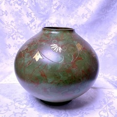高岡銅器の花瓶㉛