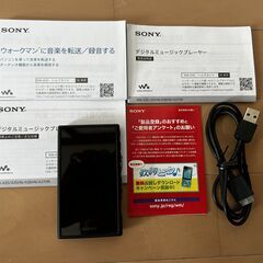 中古 Sony 音楽プレーヤー NW-A105 BMの画像