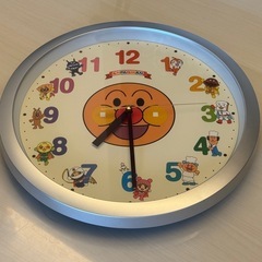 【超美品】アンパンマン壁掛け時計 Anpanman
