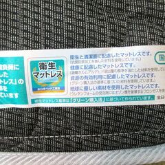 FranceBed フランスベッド マットレス シングルベッド 幅96㎝×奥行195.5㎝×高さ19㎝ 配達可の画像