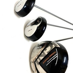 【初心者応援！】◆IGNIO イグニオ◆ゴルフクラブ 全10本 セット＋ 軽量スタンド型 キャディバッグ付き + 付属品多数の画像