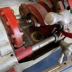 レッキス REX N40AⅢ N40A3 ねじ切り機 パイプマシン 切削ねじ加工機 切断機 鉄工 工具 ガス管 動作確認済み 電源100Ｖ の画像