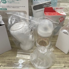 ピジョン　電動搾乳機　おまけでフリーザーパック 40mlお付けしますの画像