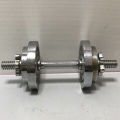 ☆ダンベル一式 計10㎏ シルバー 鉄アレイ ウエイトトレーニン...