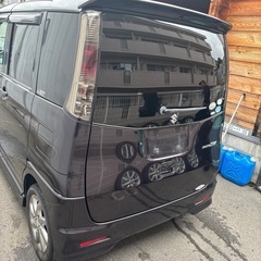 商談が成立しました🙆広島市　H23年式　パレットSW 車検費用込み　フルセグ　Bluetooth DVD 左側パワースライドドア　スマートキー　機関良好です🙆の画像