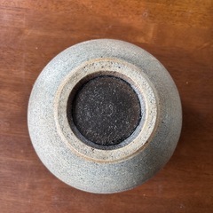 紫陽花？壺　花瓶の画像