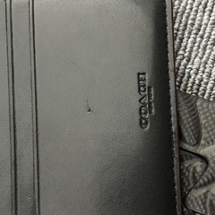 coachの財布の画像