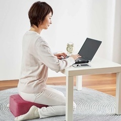 取りに来てくださる方に！銀座ロフト購入 4個セット 7.5千円 高さ13センチ コジット スクエアクッション アグリ ローズピンク 硬め の画像