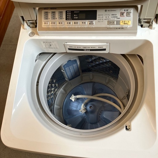 ☆値下げ☆K2506-146 Panasonic 洗濯機 NA-FA80H2 2016年製 8kg 動作確認済み キズ汚れ有り