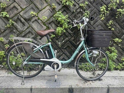 【8.9ah新品バッテリー】24インチパナソニック 電動アシスト自転車です^_^ Panasonic パナソニック 電動自転車 バッテリー 8.9Ah 新品 正規