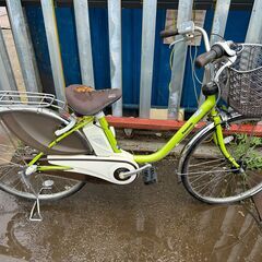 パナソニック ビビDX  電動自転車　自転車　充電器付き　電気　...