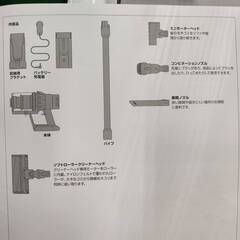 【愛品倶楽部柏店】Dyson ダイソン 2019年製 コードレス スティック掃除機 Cyclone V10 フロアドック付 SV12の画像