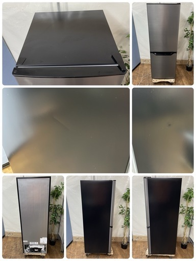 R082 ☀️ ジモティー限定価格！ 2024年製の美品♪ YAMAZEN 冷蔵庫 (173L / 右開き) PJKFR-D170 ⭐