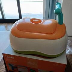 COMBI おまるでステップ 便座&ステップ兼用オマル 取っ手 ...