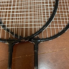 バドミントン　kaiser kw990 ラケット2本セットの画像