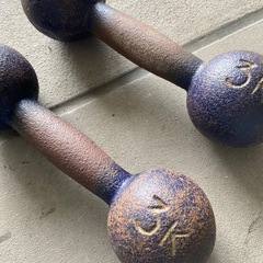 鉄アレイ　３キロ　2個セット
の画像