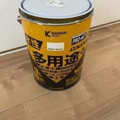 ペンキ　【水性多用途塗料】PROACT ミルキーホワイト 3L／...