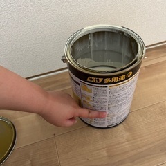 ペンキ　【水性多用途塗料】PROACT ミルキーホワイト 3L／残量1/3ほどの画像