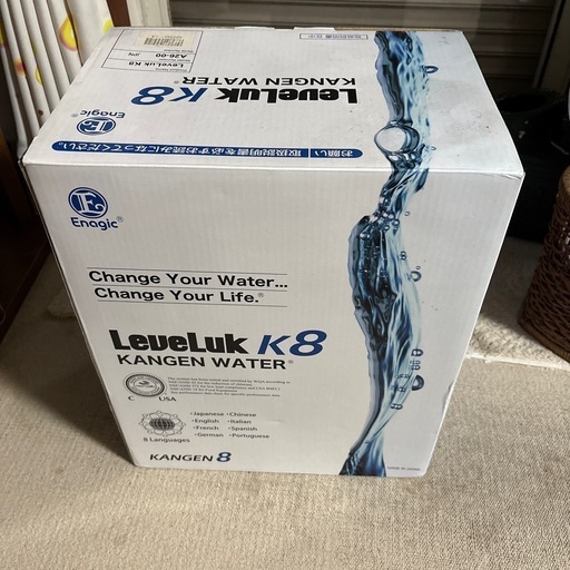 エナジック レベラック KANGEN8 カンゲンウォーター A26-00 Enagic Leveluk K8 還元水・強酸性水 浄水器