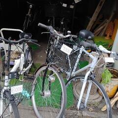 中古自転車多数の画像