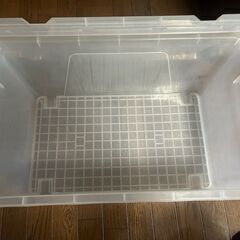 収納ボックス フタ付き 横７１×奥行４１×高さ３１ｃｍの画像