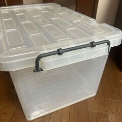 収納ボックス フタ付き 横７１×奥行４１×高さ３１ｃｍの画像