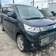 【支払総額13.8万円】激安！MH34ワゴンRスティングレーターボ車検付き即日納車okフルセグTV ETC 外装状態良好！社外アルミの画像