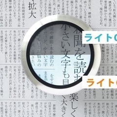 3R smolia 充電式LED拡大鏡の画像