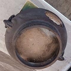 アンティーク茶釜セットの画像