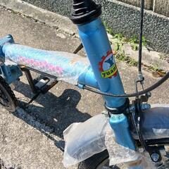 折りたたみ自転車の画像