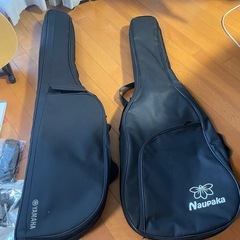 ヤマハサイレントギターとアコースティックギターのセットの画像
