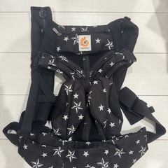 エルゴベビー　抱っこ紐　ブラック　星