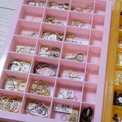 ⑭ 手芸用品　パーツ　フープ　花座　座金　アクセサリー　ビーズの画像