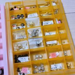 ⑭ 手芸用品　パーツ　フープ　花座　座金　アクセサリー　ビーズの画像
