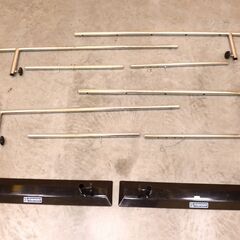 ≪zyb2275ジ限≫カワムラサイクル 簡易平行棒 高さ/幅調節可能 手すり/補助用具 トレーニング/ストレッチ 歩行訓練 中古家具/宮城県仙台市 70530-13の画像