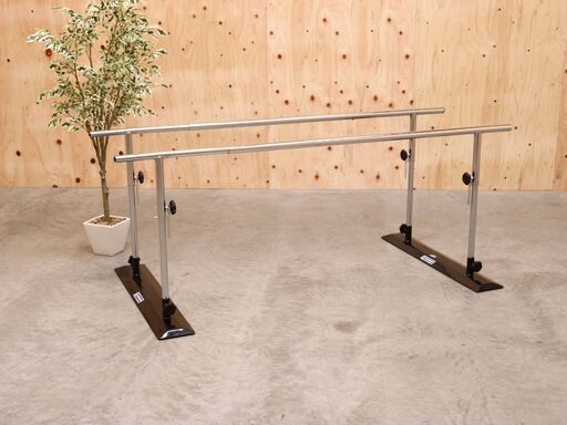 【10/22受渡完了】≪zyb2275ジ限≫カワムラサイクル 簡易平行棒 高さ/幅調節可能 手すり/補助用具 トレーニング/ストレッチ 歩行訓練 中古家具/宮城県仙台市 70530-13