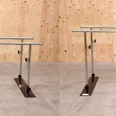 ≪zyb2275ジ限≫カワムラサイクル 簡易平行棒 高さ/幅調節可能 手すり/補助用具 トレーニング/ストレッチ 歩行訓練 中古家具/宮城県仙台市 70530-13の画像