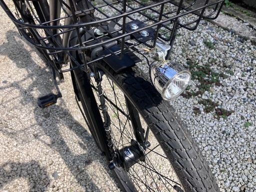 640、シティサイクル27インチ艶消し黒