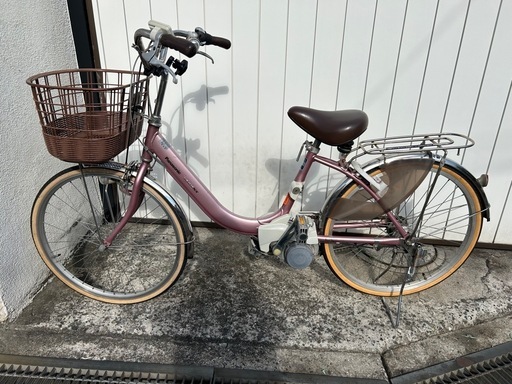 24インチ　パナソニック電動アシスト自転車ピンク　お譲りします！