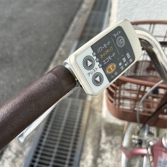 24インチ　パナソニック電動アシスト自転車ピンク　お譲りします！の画像