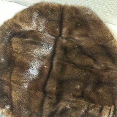 毛皮 ファー 羽織り ショール ミンクの画像